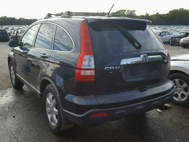 JHLRE48719C020063 - 2009 HONDA CR-V EXL BLACK photo 3