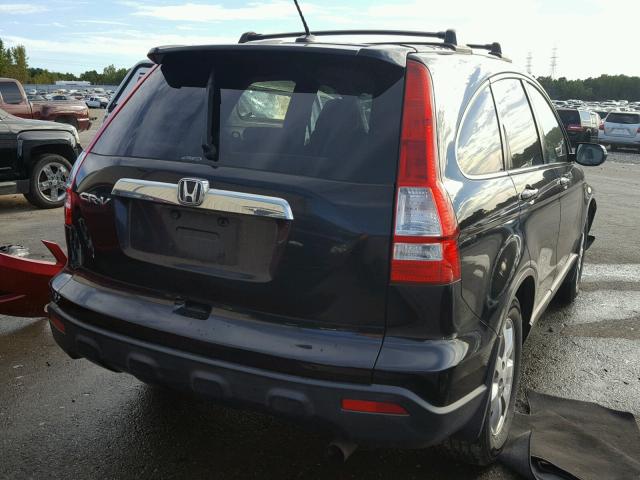 JHLRE48719C020063 - 2009 HONDA CR-V EXL BLACK photo 4