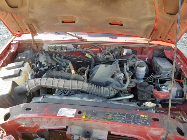 1FTYR44UX8PA94288 - 2008 FORD RANGER SUP RED photo 7