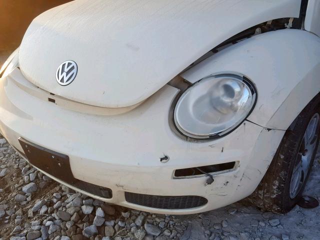 3VWPF31Y36M321181 - 2006 VOLKSWAGEN NEW BEETLE თაფლისფერი ფოტო 9