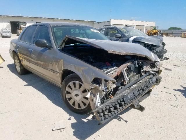 2FAHP71V28X168954 - 2008 FORD CROWN VICT GOLD photo 1