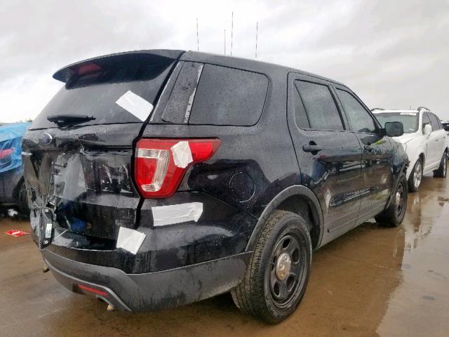 1FM5K8AT7HGA36998 - 2017 FORD EXPLORER P BLACK photo 4