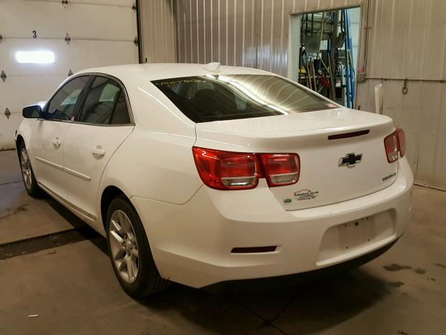 1G11C5SL1FF317249 - 2015 CHEVROLET MALIBU 1LT WHITE photo 3