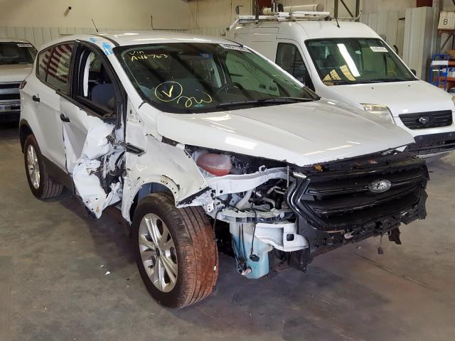 1FMCU0F79KUA46763 - 2019 FORD ESCAPE S WHITE photo 1