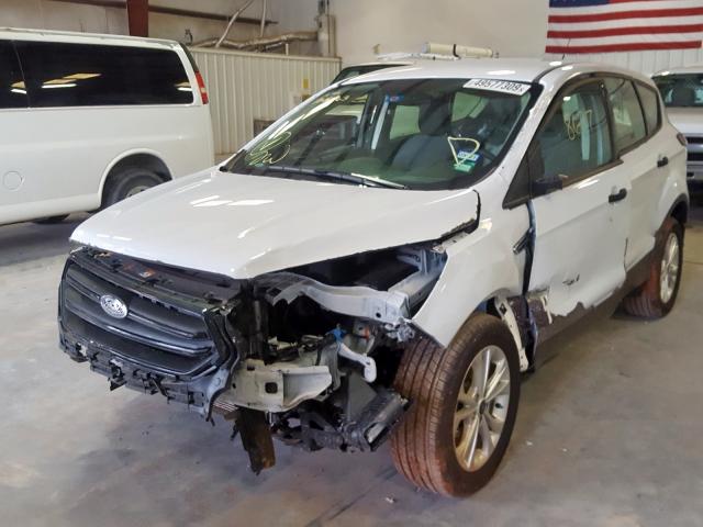 1FMCU0F79KUA46763 - 2019 FORD ESCAPE S WHITE photo 2