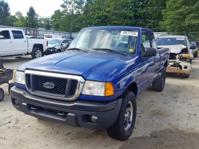 1FTZR45E65PA84784 - 2005 FORD RANGER SUP BLUE photo 2