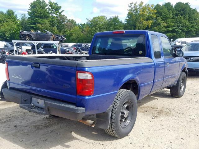 1FTZR45E65PA84784 - 2005 FORD RANGER SUP BLUE photo 4