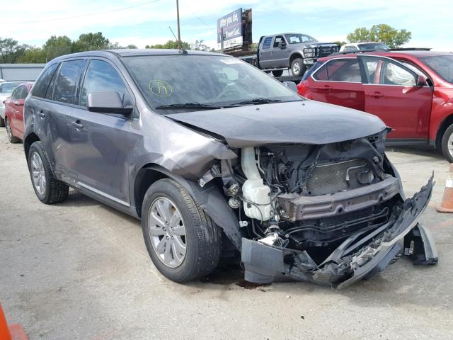 2FMDK4JC0ABB70723 - 2010 FORD EDGE SEL GRAY photo 1