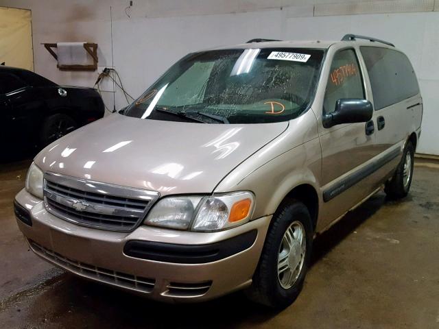 1GNDX03E34D138092 - 2004 CHEVROLET VENTURE TAN photo 2