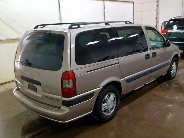 1GNDX03E34D138092 - 2004 CHEVROLET VENTURE TAN photo 4