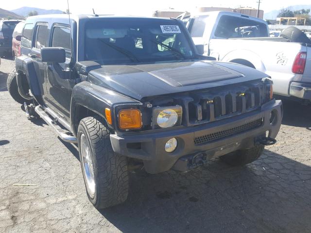 5GTDN136668285508 - 2006 HUMMER H3 BLACK photo 1