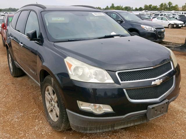 1GNER23D39S170996 - 2009 CHEVROLET TRAVERSE L BLACK photo 1