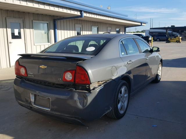 1G1ZG57B09F167212 - 2009 CHEVROLET MALIBU LS 灰色 照片 4