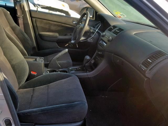 1HGCM66373A027654 - 2003 HONDA ACCORD LX GRAY photo 5