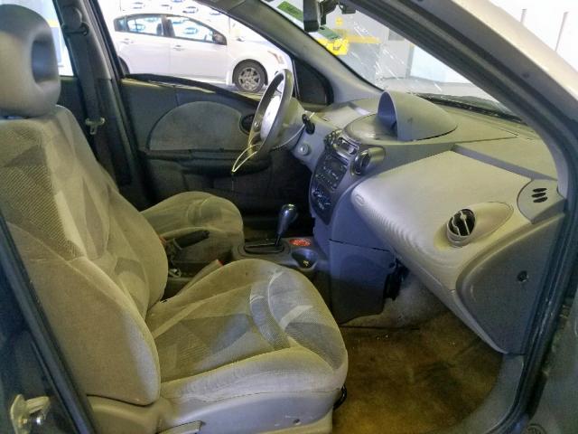 1G8AL52F73Z164186 - 2003 SATURN ION LEVEL SILVER photo 5
