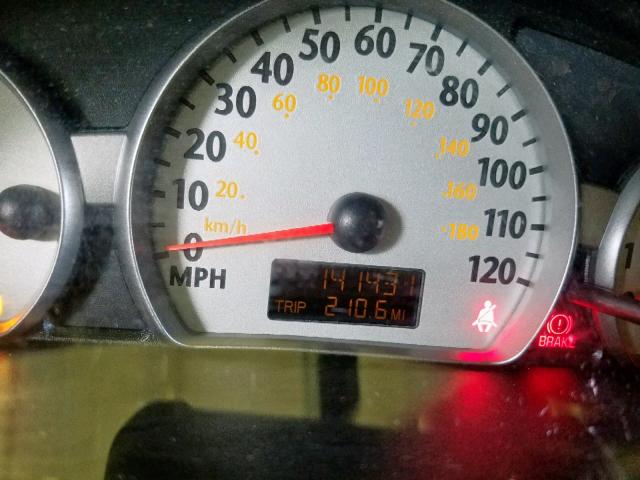 1G8AL52F73Z164186 - 2003 SATURN ION LEVEL SILVER photo 8