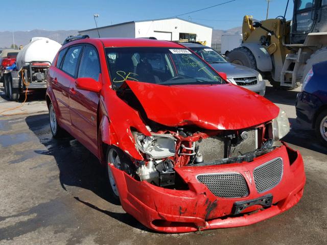 5Y2SL63875Z418174 - 2005 PONTIAC VIBE RED photo 1