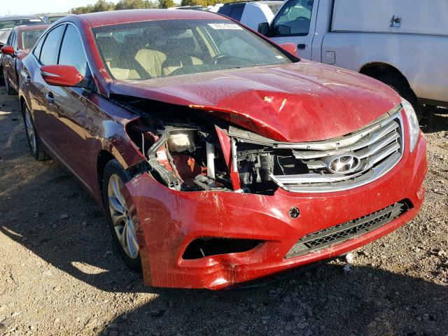 KMHFG4JG4EA375685 - 2014 HYUNDAI AZERA MAROON photo 1