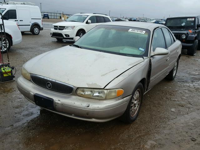 2G4WS52J611115470 - 2001 BUICK CENTURY CU BEIGE photo 2