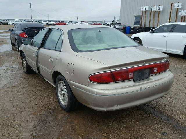 2G4WS52J611115470 - 2001 BUICK CENTURY CU BEIGE photo 3