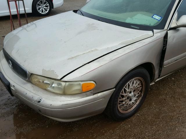 2G4WS52J611115470 - 2001 BUICK CENTURY CU BEIGE photo 9