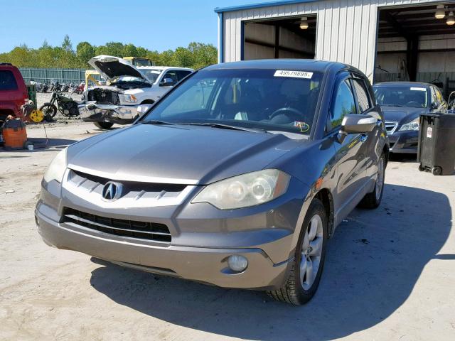 5J8TB18258A006614 - 2008 ACURA RDX GRAY photo 2