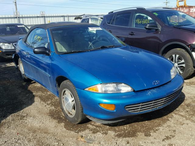 4G1JF32TXVB100721 - 1997 CHEVROLET CAVALIER L BLUE photo 1