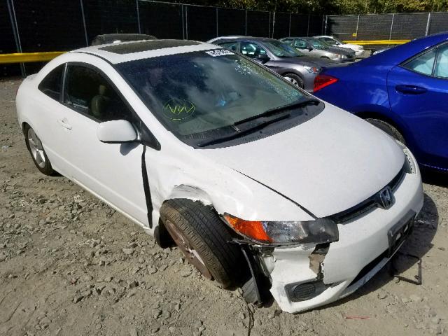 2HGFG12978H564809 - 2008 HONDA CIVIC EXL 白色 照片 1