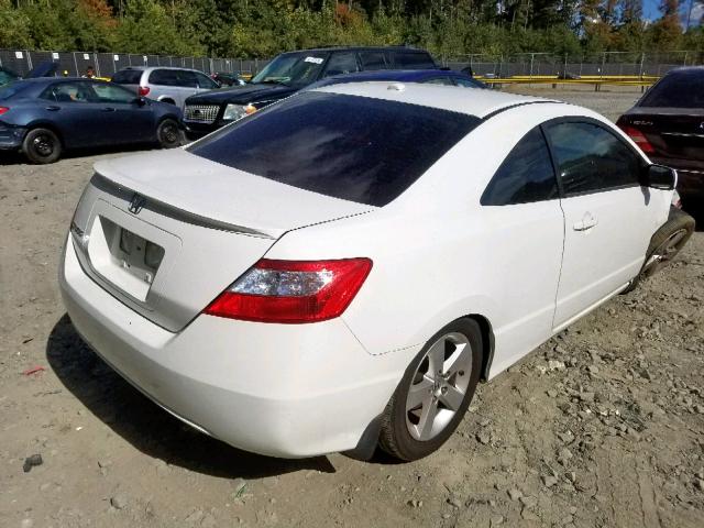 2HGFG12978H564809 - 2008 HONDA CIVIC EXL 白色 照片 4