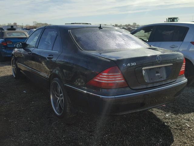 WDBNG83J76A484335 - 2006 MERCEDES-BENZ S 430 4MAT BLACK photo 3