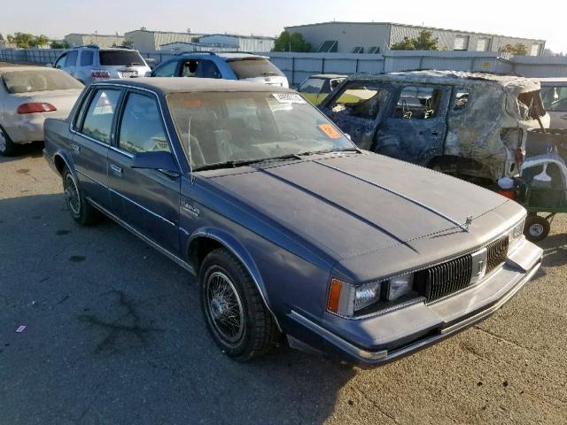 1G3AM19E6ED509670 - 1984 OLDSMOBILE CUTLASS CI 灰色 照片 1