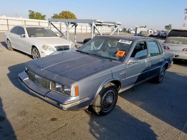1G3AM19E6ED509670 - 1984 OLDSMOBILE CUTLASS CI 灰色 照片 2
