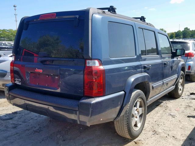 1J8HG48K79C515349 - 2009 JEEP COMMANDER 蓝色 照片 4