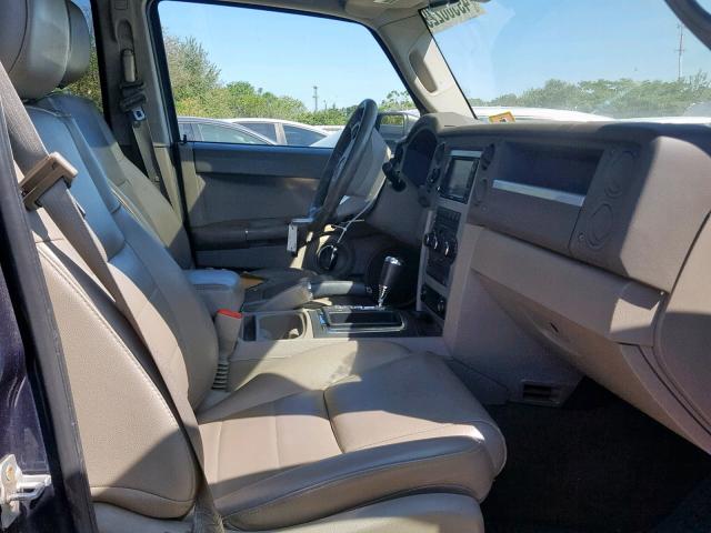 1J8HG48K79C515349 - 2009 JEEP COMMANDER 蓝色 照片 5