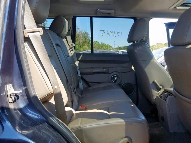 1J8HG48K79C515349 - 2009 JEEP COMMANDER 蓝色 照片 6