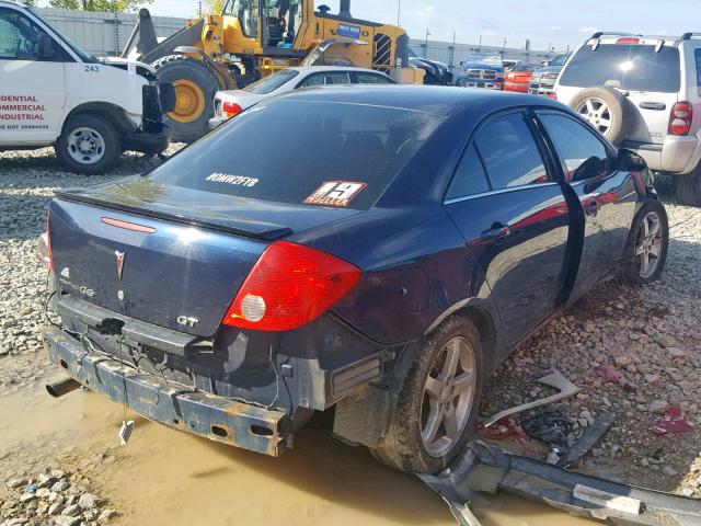 1G2ZH57N194109432 - 2009 PONTIAC G6 GT GRAY photo 4