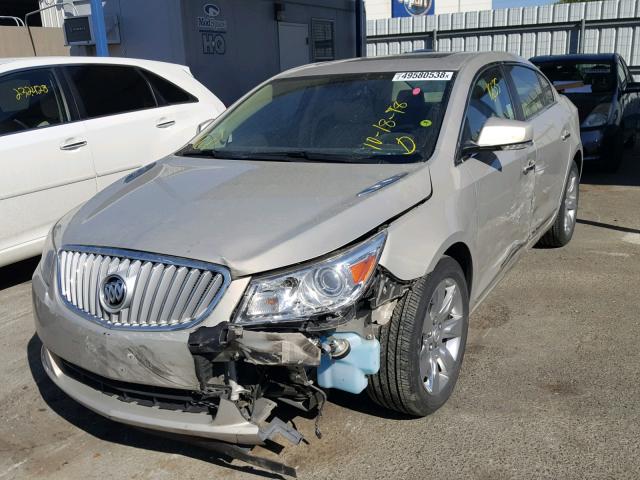 1G4GC5EC7BF218955 - 2011 BUICK LACROSSE C GOLD photo 2