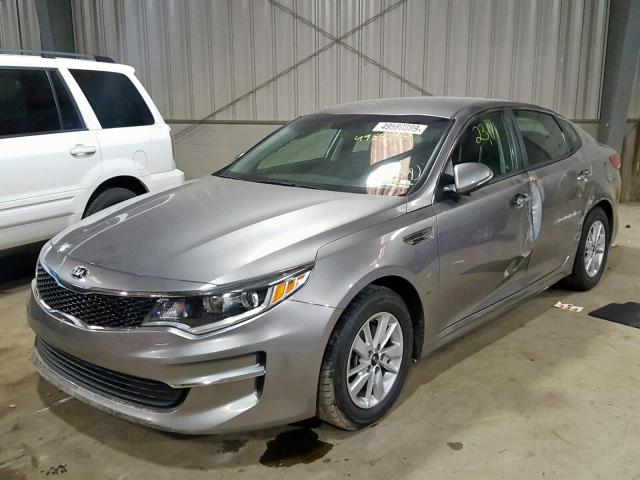 5XXGT4L38JG185983 - 2018 KIA OPTIMA LX SILVER photo 2