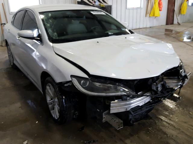 1C3CCCAB8FN554358 - 2015 CHRYSLER 200 LIMITE WHITE photo 1