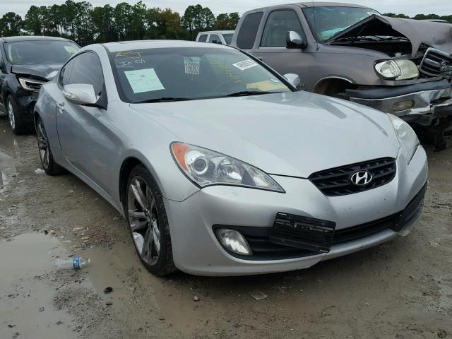 KMHHU6KHXAU040332 - 2010 HYUNDAI GENESIS CO SILVER photo 1