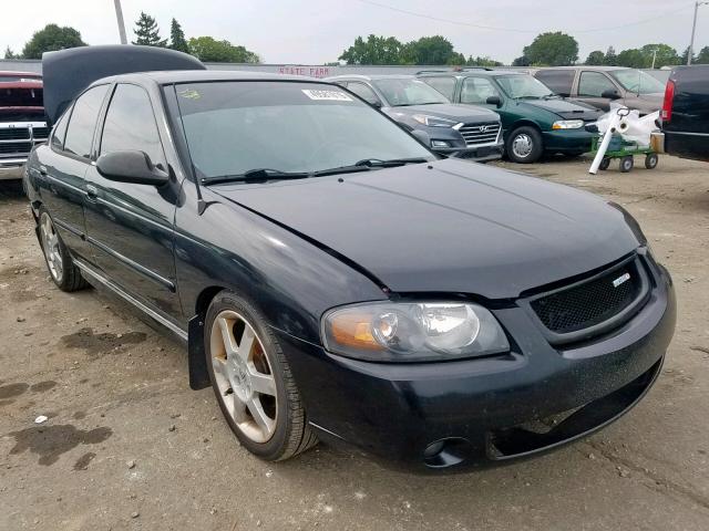 3N1AB51D44L733967 - 2004 NISSAN SENTRA SE- BLACK photo 1