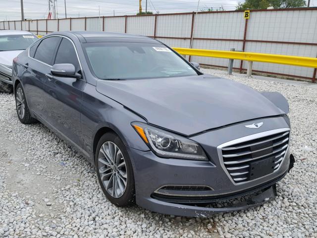 KMHGN4JE1FU072033 - 2015 HYUNDAI GENESIS 3. GRAY photo 1