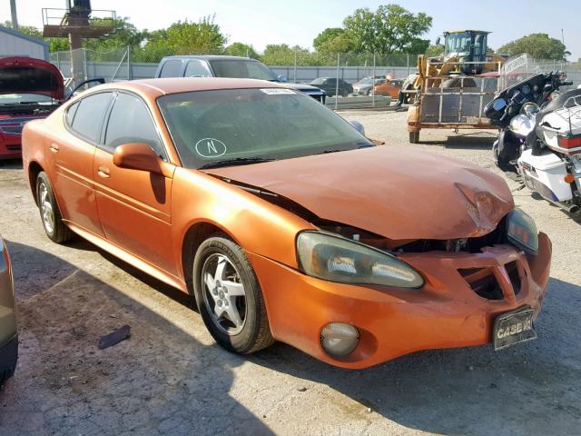 2G2WP522741129921 - 2004 PONTIAC GRAND PRIX ORANGE photo 1