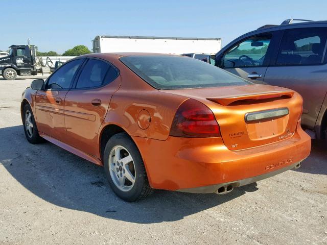 2G2WP522741129921 - 2004 PONTIAC GRAND PRIX ORANGE photo 3