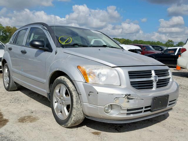 1B3HB48B07D323544 - 2007 DODGE CALIBER SX SILVER photo 1