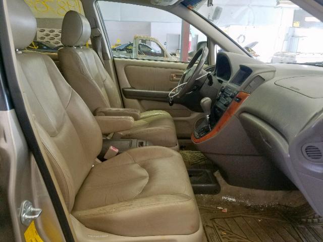 JT6HF10UXX0032871 - 1999 LEXUS RX 300 GOLD photo 5