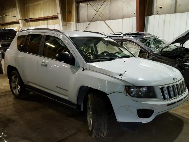 1C4NJDBB5ED863529 - 2014 JEEP COMPASS SP 白色 照片 1