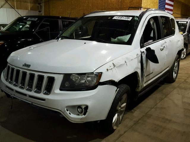 1C4NJDBB5ED863529 - 2014 JEEP COMPASS SP 白色 照片 2
