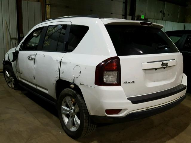 1C4NJDBB5ED863529 - 2014 JEEP COMPASS SP 白色 照片 3