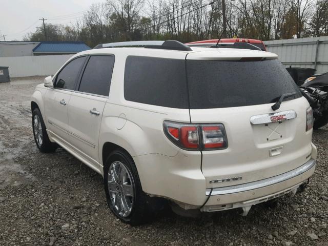 1GKKVTKD8EJ354141 - 2014 GMC ACADIA DEN WHITE photo 3